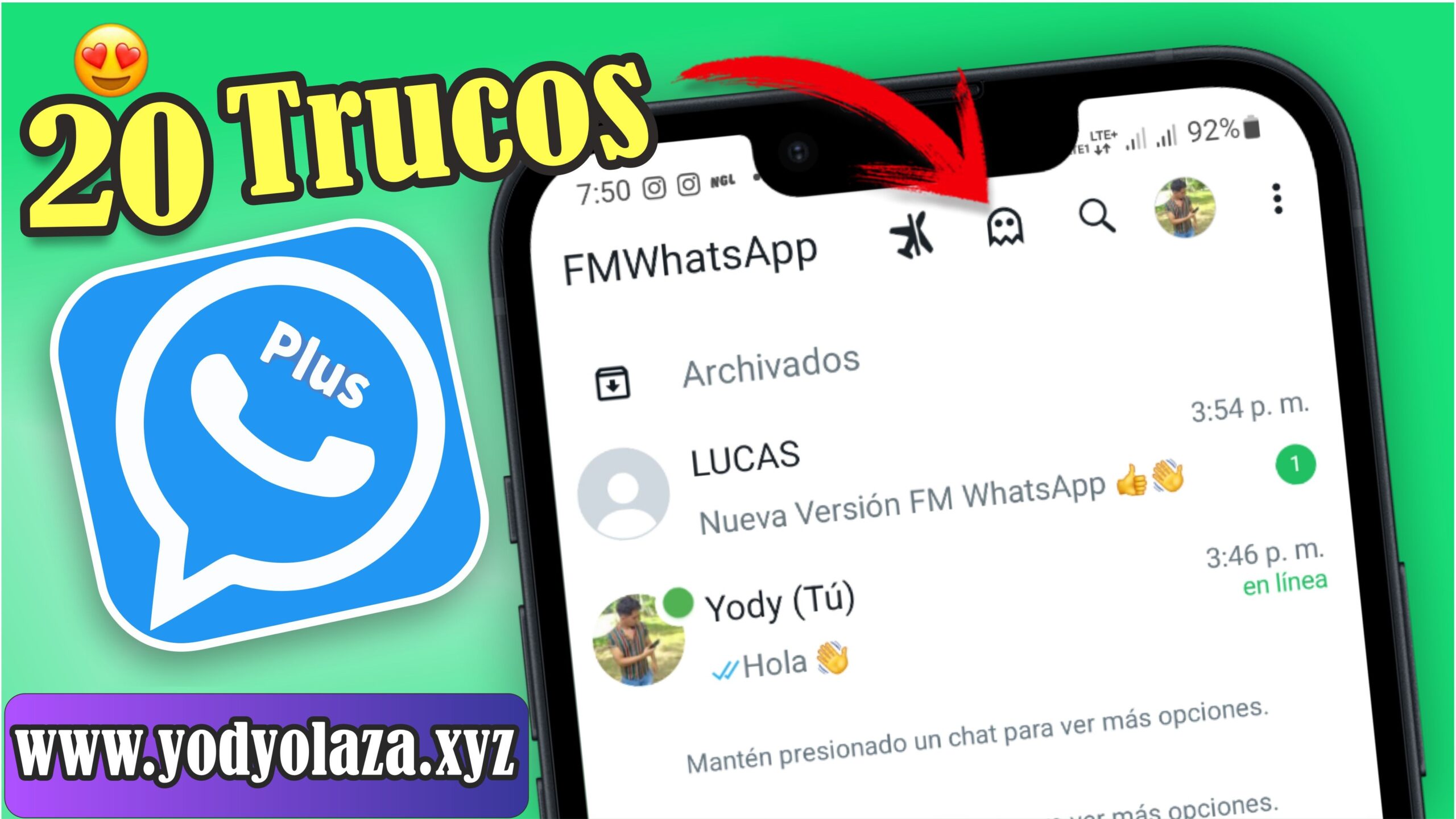 Descargar WhatsApp plus paso a paso